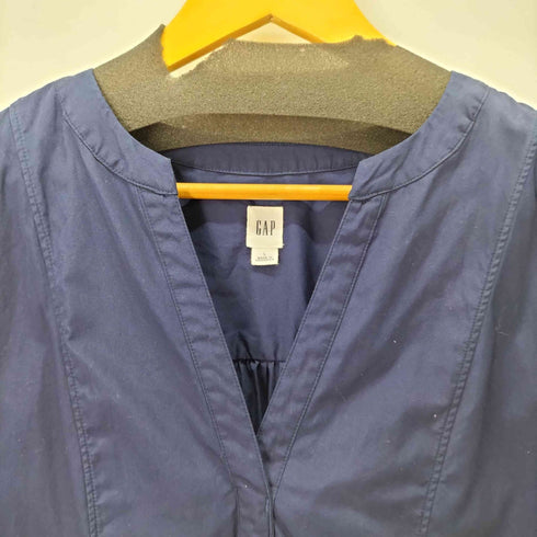 ギャップ Gap ギャザーデザイン L/S ワンピース レディース import:L