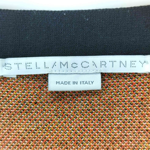 ステラマッカートニー STELLA McCARTNEY 17AW アーガイルチェックウールカーディガン レディース FR:36