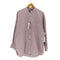 メゾンスペシャル MAISON SPECIAL Italian Dead Stock Fabric Prime-Over Band Collar Shirt メンズ JPN:0