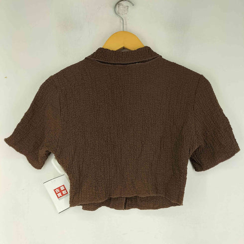 ザラ ZARA デザイン S/S シャツ レディース import:XS