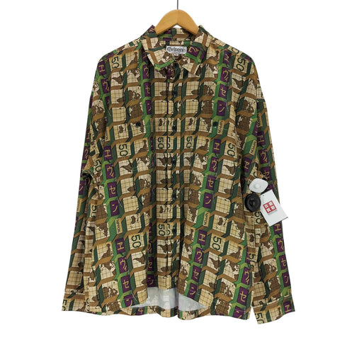 エビセンスケートボーズ Evisen skateboards WORLD HALL FLANNEL SHIRT メンズ JPN:L