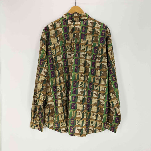 エビセンスケートボーズ Evisen skateboards WORLD HALL FLANNEL SHIRT メンズ JPN:L