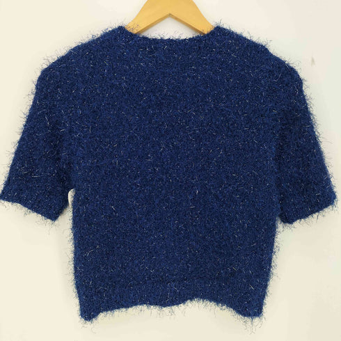マウジー moussy SHAGGY GLITTER KNIT カーディガン レディース FREE