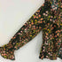 ザラ ZARA フラワープリント フリル ブラウス レディース import:XS
