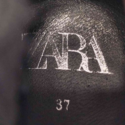 ザラ ZARA サイドゴアヒールブーツ レディース 37