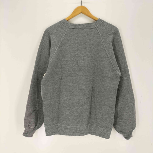ジャージーズ JERZEES USA製 ペイント加工 ラグランクルーネックスウェット レディース import:M