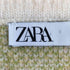 ザラ ZARA フラワージャガード ニットカーディガン レディース import:M