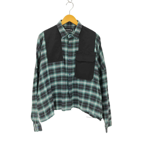 18AW elephant TRIBAL fabrics Wide Command Shirt メンズ FREE