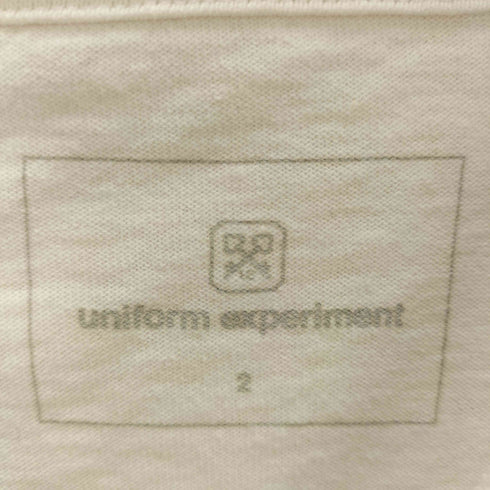 ユニフォームエクスペリメント uniform experiment 18SS SLEEVE STAR BIG TEE メンズ JPN:2