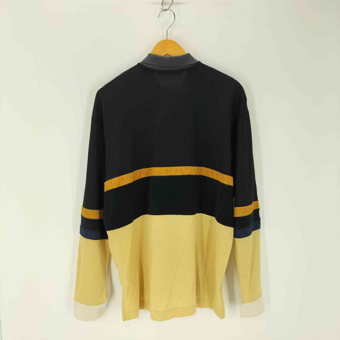 トーガビリリース TOGA VIRILIS 21SS マルチカラー ハーフジップ ニットポロ メンズ JPN:46