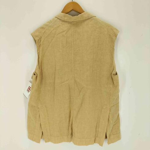 ザラ ZARA リネン100%ジレ レディース XS-S