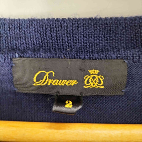 ドゥロワー Drawer 18Gコットンノースリーブニット レディース JPN:2