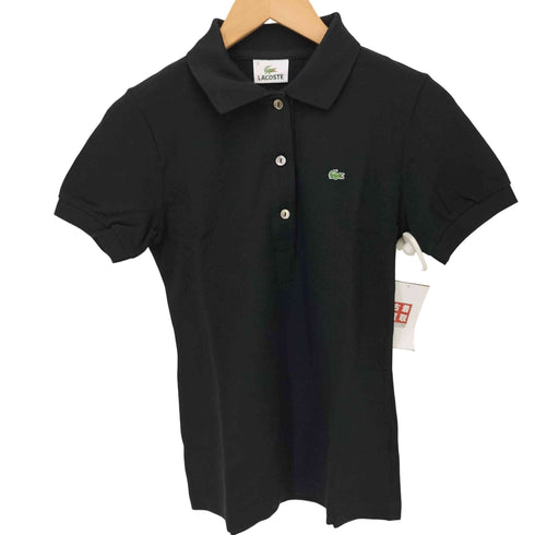 ラコステ LACOSTE 胸ロゴ S/S ポロシャツ レディース JPN:38
