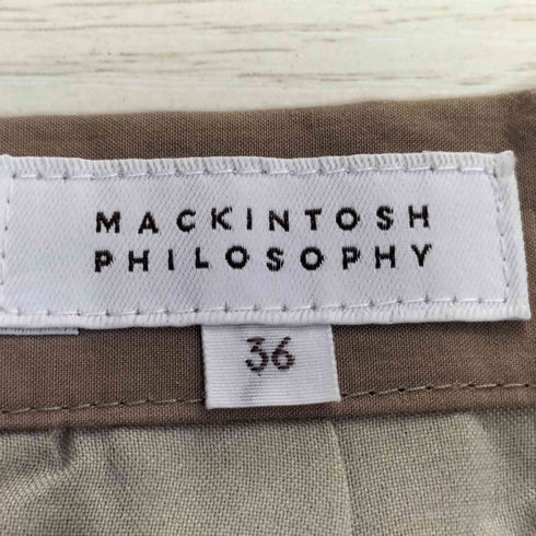 マッキントッシュフィロソフィー MACKINTOSH PHILOSOPHY タック フレアスカート レディース 36