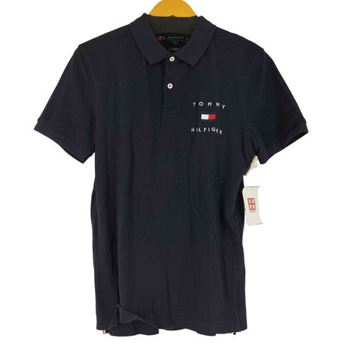 トミーヒルフィガー TOMMY HILFIGER S/S ロゴ刺繍 ポロシャツ メンズ JPN:S