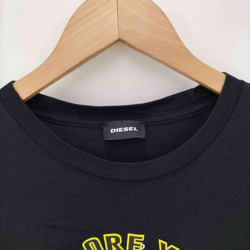 ディーゼル DIESEL explore your inner spaceプリントクルーネックTシャツ メンズ import:M