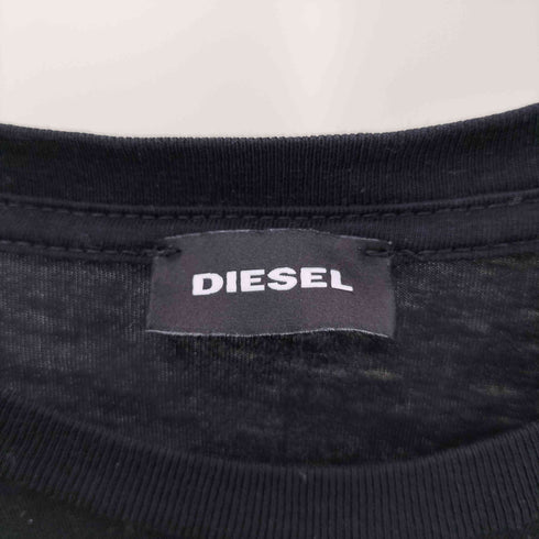 ディーゼル DIESEL explore your inner spaceプリントクルーネックTシャツ メンズ import:M