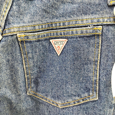 ゲス GUESS バギーデニムパンツ テーパード メンズ 32