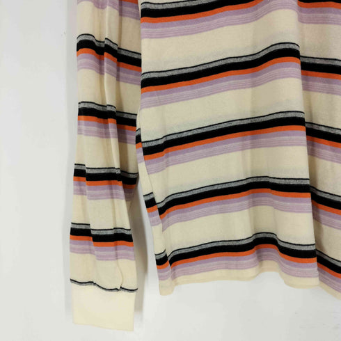 メゾンスペシャル MAISON SPECIAL Multi Border Polo Shirt レディース FREE