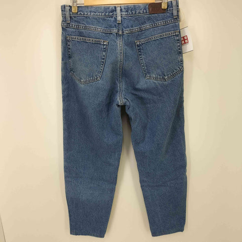 エルエルビーン L.L.Bean NATURAL FIT 裏地チェック デニムパンツ バギーデニム メンズ 33×29