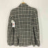 ザラ ZARA グレンチェック ダブルテーラードジャケット レディース import:S