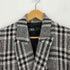 ザラ ZARA グレンチェック ダブルテーラードジャケット レディース import:S