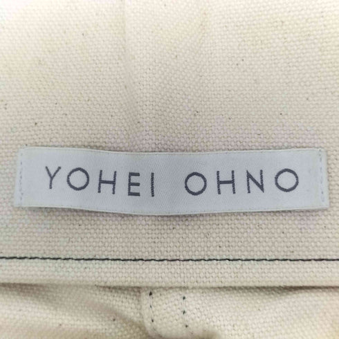 ヨウヘイ オオノ yohei ohno フロントポケット シンチバックホワイトデニム レディース JPN:36