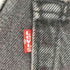 リーバイス Levis 93年製 USA製 ボタン裏544 後染めブラックデニム レディース 5 M
