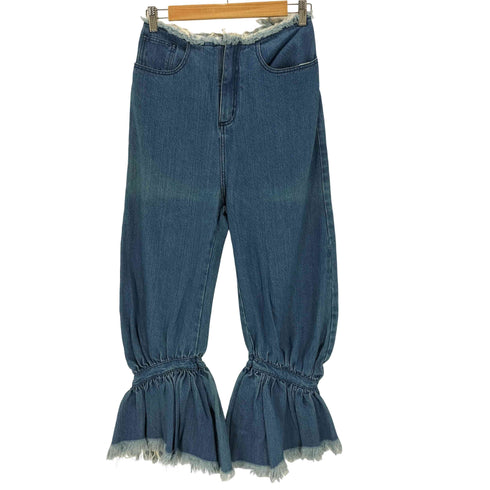 マルケスアルメイダ MARQUES ALMEIDA 裾リボンハイウエストデニム レディース 8