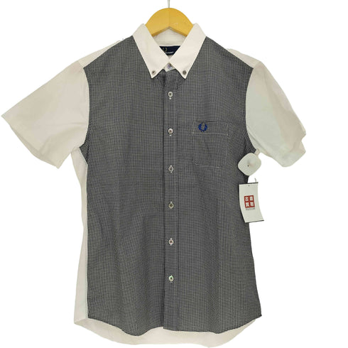 フレッドペリー FRED PERRY Panel Check Shirt パネルチェックシャツ メンズ import:S
