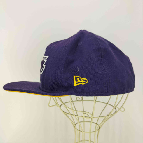ニューエラ NEW ERA 59FIFTY ロゴ刺繍 6パネル キャップ Los Angeles Lakers メンズ 60.6cm