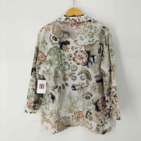 COPY CATS MADE IN USA ボタンレス花柄テーラードジャケット レディース import:M