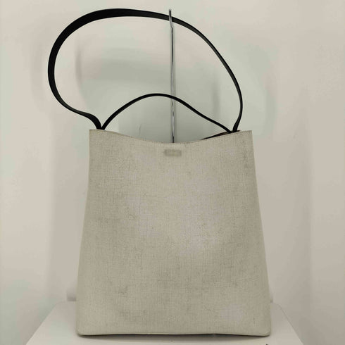 AESTHER EKME キャンバス レザー切替 2way ショルダーバッグ レディース