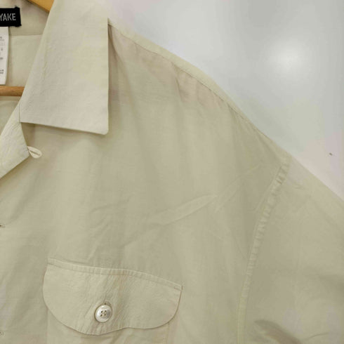 イッセイミヤケ ISSEY MIYAKE 90s コットンレーヨン オープンカラーシャツ メンズ JPN:S