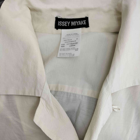 イッセイミヤケ ISSEY MIYAKE 90s コットンレーヨン オープンカラーシャツ メンズ JPN:S
