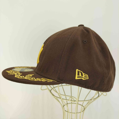 ニューエラ NEW ERA 59FIFTY ロゴ刺繍 6パネル カスタムキャップ メンズ 59cm