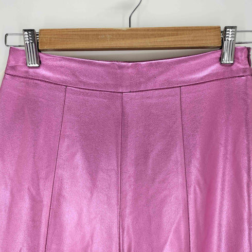 ザラ ZARA メタリックテーパードスラックス レディース JPN:S