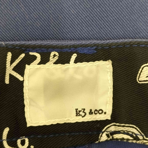 ケイスリーアンドコー k3&co. ワイドワークパンツ レディース