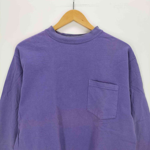グッドウェア Goodwear USA製 クルーネックポケットL/S Tシャツ メンズ import:M