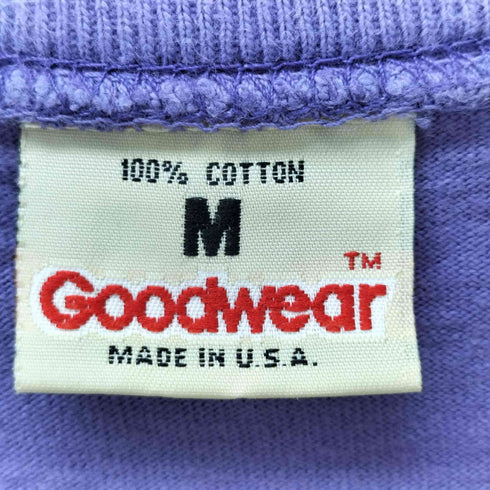 グッドウェア Goodwear USA製 クルーネックポケットL/S Tシャツ メンズ import:M