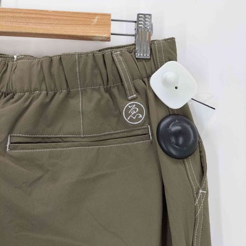 エビセンスケートボーズ Evisen skateboards ステッチデザインダブルニーナイロンパンツ メンズ JPN:M