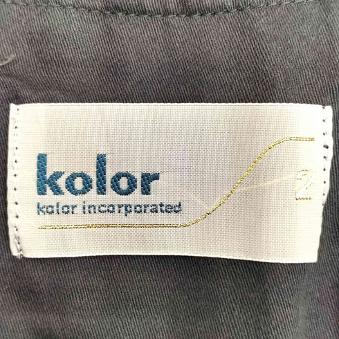 カラー kolor 2タック ドッキングパンツ メンズ JPN:2