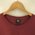 ステューシー Stussy LOGO S/S TEE ショーンフォント ロゴ 両面 プリント クルーネック Tシャツ メンズ import:L