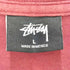 ステューシー Stussy LOGO S/S TEE ショーンフォント ロゴ 両面 プリント クルーネック Tシャツ メンズ import:L