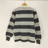 バーバリアン BARBARIAN カナダ製 ボーダーラガーシャツ メンズ import:XS