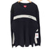 シュプリーム Supreme 18AW PANEL STRIPE WAFFLE THERMAL パネル ストライプ ワッフル サーマル メンズ JPN:L
