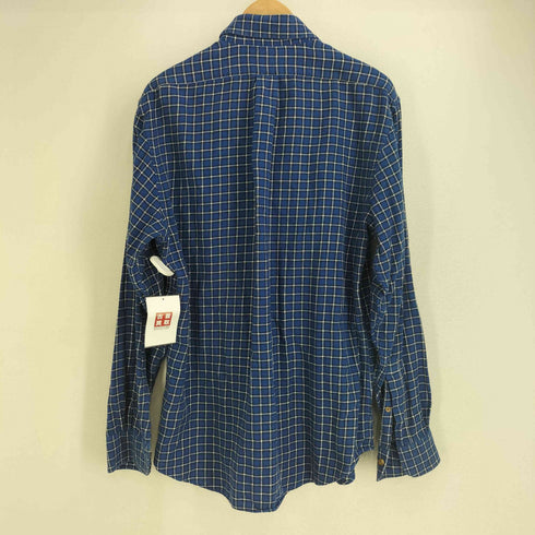 ブルックスブラザーズ BROOKS BROTHERS REGENT FIT 綿 コットン100 チェック ボタンダウン ネルシャツ メンズ import:M