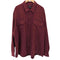 ジョージ GEORGE SUEDED ソフト フェイク スウェード チェック L/S レギュラーカラー シャツ ビッグサイズ メンズ 3XL