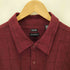 ジョージ GEORGE SUEDED ソフト フェイク スウェード チェック L/S レギュラーカラー シャツ ビッグサイズ メンズ 3XL