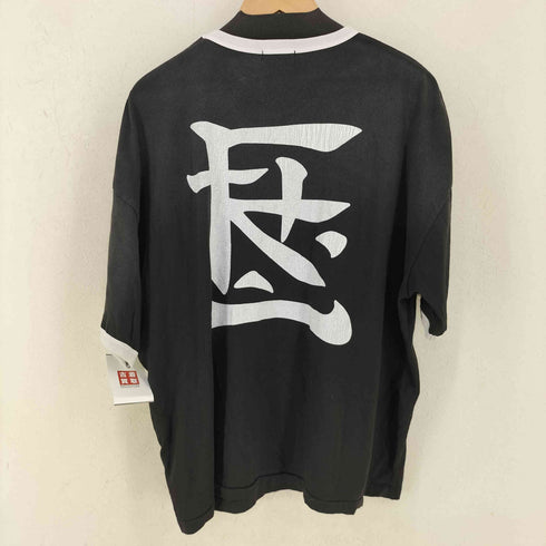 フラグスタフ F-LAGSTUF-F RINGER TEE(KANJI LOGO) メンズ JPN:L